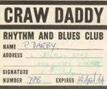 Crawdaddy Membership Card