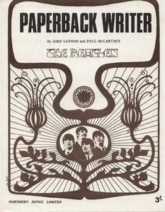 photo: "Paperback Writer" (sheet music)