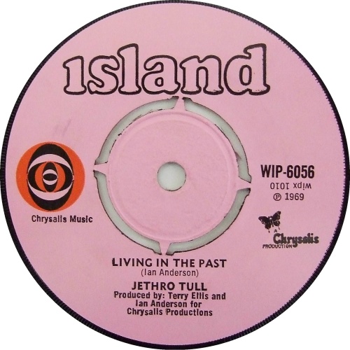 photo: "Living in the Past" (label)